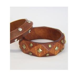 Bracelets en bois faits à la main de qualité supérieure, imperméables, style traditionnel, ensemble de bracelets pour femmes, couleurs personnalisées, entreprise - Product Image 3