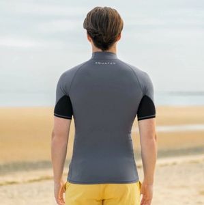 Vêtements de surf pour hommes personnalisés, vêtements de bain, protection solaire, manches courtes, combinaisons de plongée, chemises de compression à séchage rapide, rashguard BJJ MMA - Product Image 2