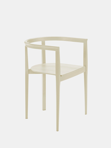 Fauteuil de salle à manger minimaliste haut de gamme tapisserie d'ameublement en cuir noir de luxe avec dos en bois massif pour restaurant et salle à manger d'hôtel - Product Image 2