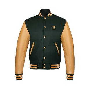 Chaqueta Personalizable Lona Lettermen para Adultos Estilo Casual con Stand Collar para Invierno a un Precio - Product Image 1