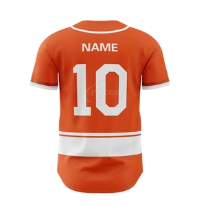 เสื้อเบสบอลผู้ชายดีไซน์ล่าสุดปี 2025 |   ชุดทีมพิมพ์ลาย ผ้าโพลีเอสเตอร์ 100% ระบายอากาศได้ดี แห้งเร็ว ขายส่ง บริการ OEM - Product Image 2