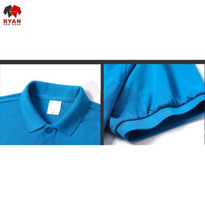 Polo classique pour homme en coton respirant, logo personnalisé, fabricant direct, vente en gros - Product Image 2