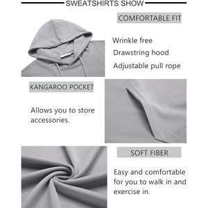 Survêtement athlétique à capuche deux pièces de sport décontracté pour hommes, jogging à manches longues, survêtement d'été, grande taille et caractéristique de maternité - Product Image 5