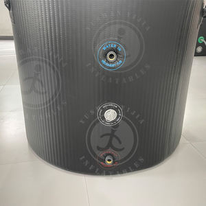 Spa <span class=keywords><strong>gonflable</strong></span> portable de conception moderne pour l'extérieur, 120 jets apaisants pour <span class=keywords><strong>jacuzzi</strong></span>, capacité pour 2 personnes avec fonction de massage et couverture - Product Image 4