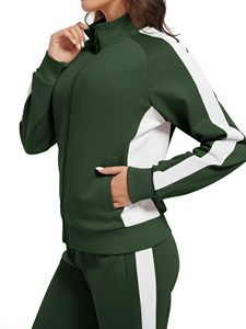 ชุดวอร์มสตรีทแวร์และชุดกีฬายิมของผู้หญิงชุดวอร์มออกแบบได้ตามต้องการดีไซน์ใหม่ - Product Image 5