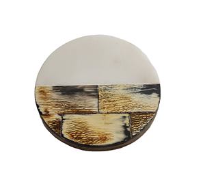 Dessous de verre entièrement en résine de conception artistique pour boissons Fournitures pour hôtels et restaurants Dessous de verre à thé faits à la main au design unique Ensemble de 4 pièces - Product Image 6