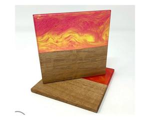 Bar Home Creative <b>Marble</b> Splicing Wooden <b>Placemat</b> Round Best Coaster Customize Cup Best Coaster by STAR CRAFTS INDIA - Product Image 6