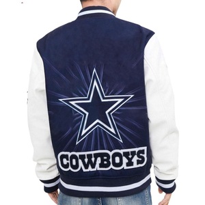 Veste universitaire Letterman bon marché de grande taille avec logo fabriquée sur mesure au Pakistan prix de gros - Product Image 2