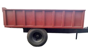 Remolques agrícolas de capacidad de carga de 15 toneladas de servicio pesado hidráulicos con componente de eje central para tractores en uso agrícola - Product Image 2