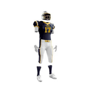 Wholesale <b>Best</b> Quality American <b>Football</b> Uniforms Customized Designs Printing on XL Sets Sublimation High Quality - Product Image 3