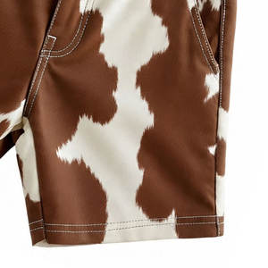 Shorts en cuir de vachette professionnels pour le streetwear, décontractés, écologiques, impression numérique, nouveau style, dernière arrivée - Product Image 4