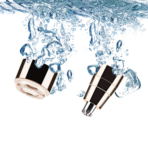 Mini recortador eléctrico 2 en 1 para vello de nariz y cejas, herramienta de aseo portátil que funciona con batería - Product Image 6