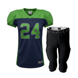 Uniforme de Fútbol Americano Personalizado para Adultos, Listo para Campeonato, Jersey de Poliéster 280GSM, Ropa Deportiva de Alto Rendimiento - Product Image 3