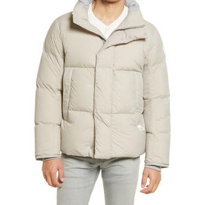Vestes matelassées écologiques à col montant personnalisées de luxe pour hommes, mode 2024, style streetwear, chaudes pour l'hiver à des prix raisonnables - Product Image 1