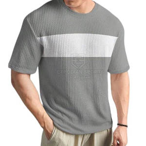 Camiseta extragrande de algodón 100% para hombre, Camiseta extragrande ligera de alta calidad con diseño personalizado para hombre - Product Image 4