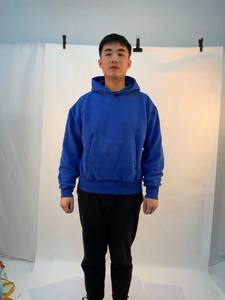 ขายส่งผู้ชายHoodie 360gsm 400gsm 480gsm 500 GSM Unisex Heavyน้ําหนักDouble Layered Hoodie - Product Image 3