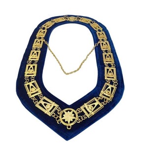 Masonic Regalia Blue Lodge Oficial Collar Plata - Product Image 6