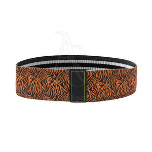 สายออกกำลังกายวงสะโพกยางกันลื่นน้ำหนักเบาเป็นมิตรกับสิ่งแวดล้อมออกแบบได้ตามต้องการสำหรับการออกกำลังกายที่สะโพก - Product Image 1