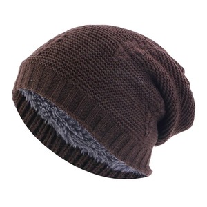 Nuevos Gorros de Invierno Unisex de Moda, Gorro de Punto con Forro de Piel Sintética, Adecuado para Esquiar al Aire Libre, Gorro de Punto Cálido para Hombres y Mujeres - Product Image 3