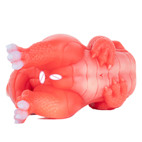 G6629 Red Dragon Fantasy Männlicher Silikon-Handmasturbator mit Internen Texturen für Verbesserte Empfindungen