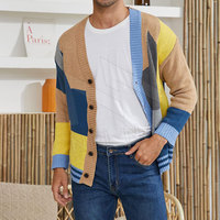 Pull en coton et polyester tricoté pour homme, qualité supérieure, respirant, coupe ajustée, personnalisable, idéal pour l'hiver