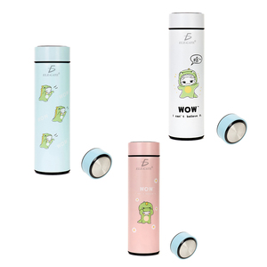 Borracce Termiche Sportive in Acciaio Inossidabile con Design a Dinosauro e Isolamento Sottovuoto - Product Image 1