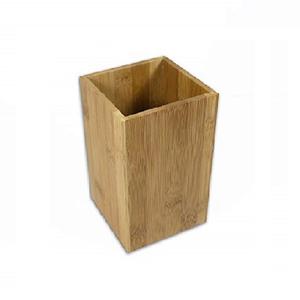 Porte-ustensiles de cuisine en acier inoxydable et en bois de qualité supérieure Organisateur au design élégant Salle à manger efficace Espaces de cuisine Prix avantageux - Product Image 2