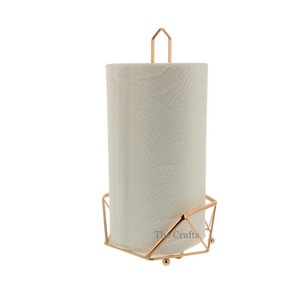 Porte-mouchoirs en bois de qualité supérieure, porte-rouleau de papier toilette debout pour salle de bain à prix abordable - Product Image 3