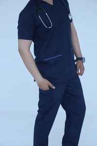 Uniformes médicos personalizados, conjuntos de uniformes de personal de enfermería, conjunto de uniformes médicos para mujeres, uniformes de hospital para unisex - Product Image 3