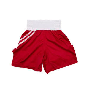 Unisex Muay Thai Boxing Fighting <b>Shorts</b> Customizable Martial Arts Sportswear Elastic Waist 100% Polyester Breathable Custom Logo - Product Image 4