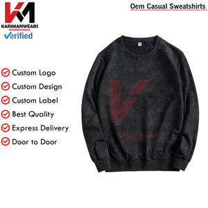 100% sudaderas con capucha de algodón para hombre estilo Hip Hop Streetwear pulóver cordón Puff estampado logotipo personalizado sudaderas para hombres cómodo - Product Image 3