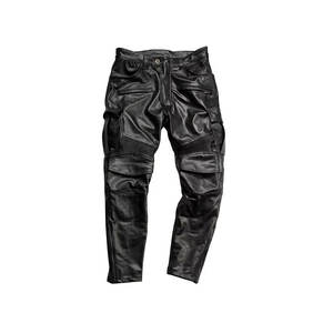 Pantalon de moto en cuir respirant pour homme, cuir de vache véritable de haute qualité, service OEM personnalisable, pantalon de moto - Product Image 2