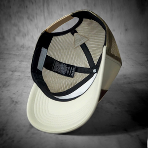 Custom Rubber Patch Logo Unisex Trucker Mesh Cap-Embroidered Adjustable 100% Polyester Outdoor Fishing & Hiking - Product Image 5
