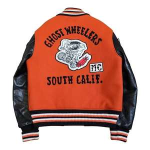 Vestes universitaires pour hommes, style streetwear, coupe ajustée, fabrication en usine 2025, design personnalisé, 100% coton, patchs brodés, OEM - Product Image 4