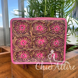 กล่องเก็บเครื่องสำอางเครื่องหนังแบบมีสไตล์กล่องเครื่องสำอางกล่องเครื่องสำอางทำมือกล่องจัดระเบียบในห้องน้ำโต๊ะเครื่องแป้งดีไซน์ใหม่ - Product Image 1