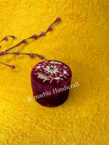 Good Quality <b>Red</b> Shanell Fabric Covered Jewelry <b>Box</b> Handcrafted Wholesale Best Price Available Here - Product Image 5