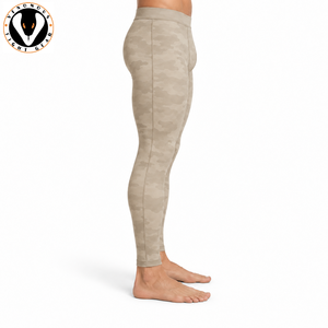 Les leggings pour hommes offrent un confort respirant, un soutien flexible et une construction durable pour la course à pied, les entraînements et les activités sportives. - Product Image 3