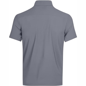 T-shirt polo 100% polyester de haute qualité à séchage rapide et manches courtes, impression par sublimation personnalisée, respirant - Product Image 3