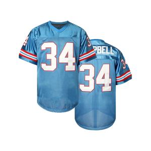 2025 Maillot de football américain ample à séchage rapide T-shirt de football en maille brodée - Product Image 1