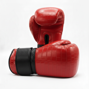 Guantes de Boxeo Profesionales y de Entrenamiento de Piel de Cocodrilo Genuina - Product Image 2