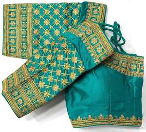 Blusa de seda RASIYA moderna Top formal de verano con patrón abierto frontal y hermoso nudo listo para usar - Product Image 6