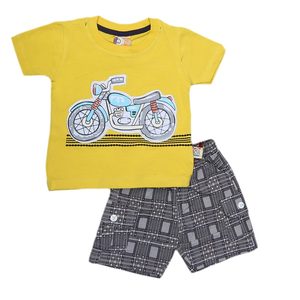Combinaisons pour nouveau-nés garçons 2 pièces - Jaune - Product Image 3