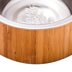 ชามให้อาหารอัตโนมัติทนทานชามสเตนเลสสำหรับสัตว์เลี้ยงดีไซน์ใหม่ทนทานสำหรับสุนัขอินเดีย - Product Image 4