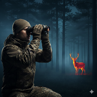 Monoculaire thermique 384x288, vision nocturne, longue portée 1000m, 35mm, infrarouge numérique, CASEEDA MV3, 50Hz, portable, pour la chasse