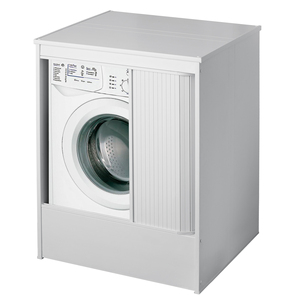 Meuble de rangement extérieur pour lave-linge avec volet - Product Image 1