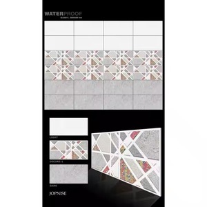 Vente en gros de carreaux muraux numériques en céramique brillante de 12x24 pouces 300x600mm 30x60cm finition émaillée d'approvisionnement d'usine imitant la brique réfractaire de Hall - Product Image 1