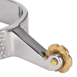 Éperons d'équitation équestre de haute qualité pour bottes de Cowboy personnalisation en acier inoxydable produits équins acceptés - Product Image 6