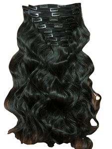 CLIP IN COLOR Extensions de cheveux humains cheveux raides 100% cheveux humains vietnamiens bruts de très haute qualité - Product Image 2