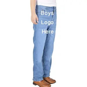 Nueva Llegada Bajo Precio Excedente Apparels Boy's Denim Pant Super Overstock Denim Fit Jeans Pant Direct Factory From Bangladesh