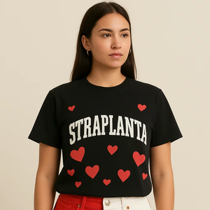 T-shirt en coton sérigraphié personnalisé pour Streetwear T-shirt d'été 100 coton avec des graphiques audacieux à manches courtes coupe unisexe - Product Image 1